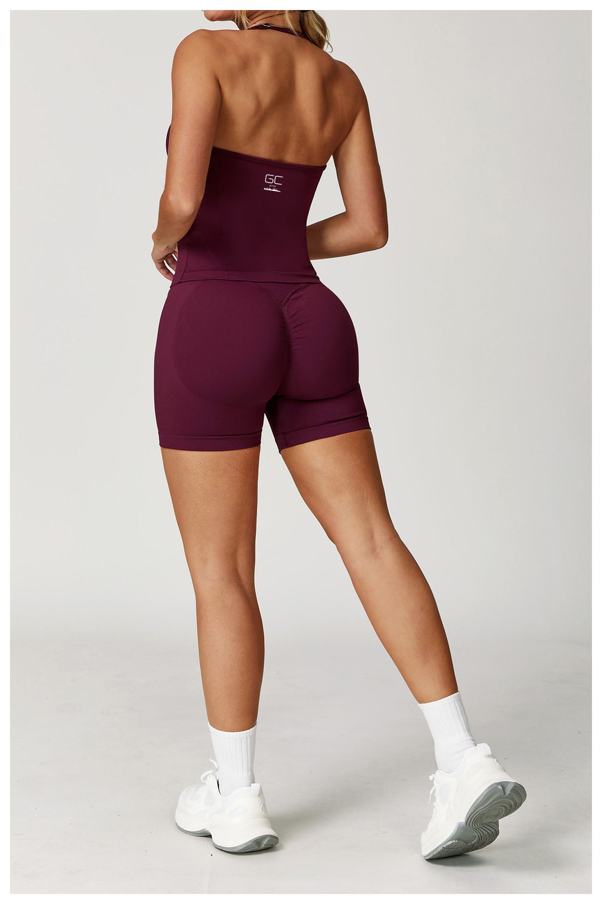 Nellie Halter Tank - Red Wine