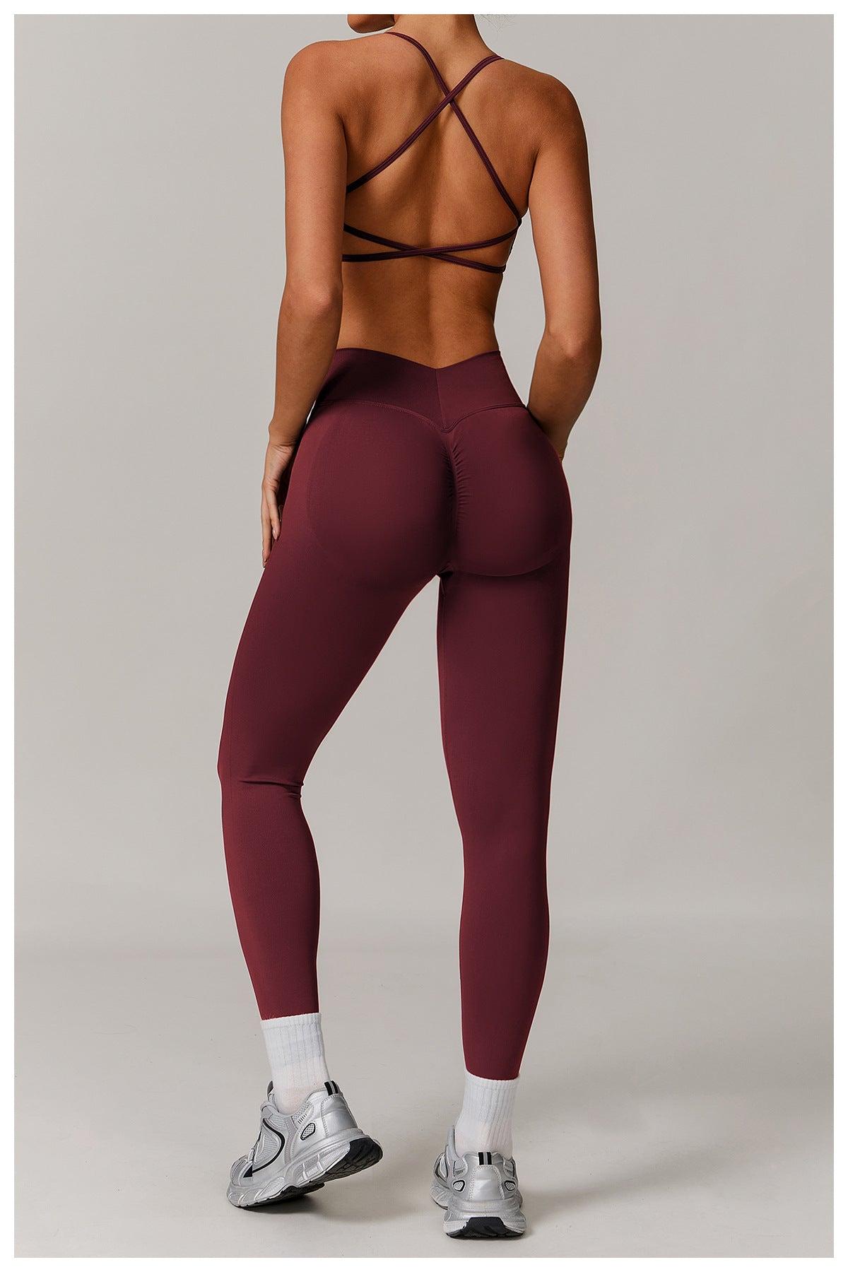 Broadbeach Crop - Burgundy PREORDER NOW