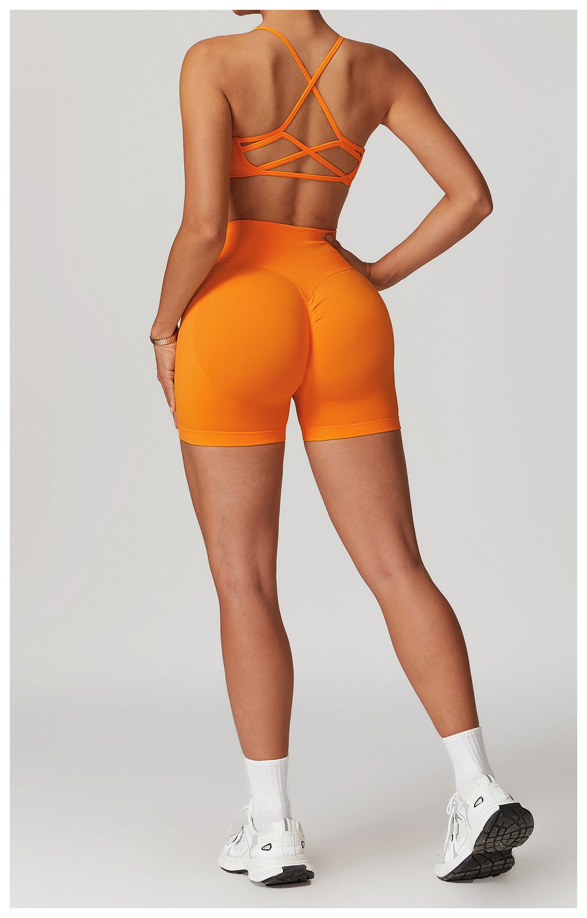 Nellie Crop - Orange Yellow