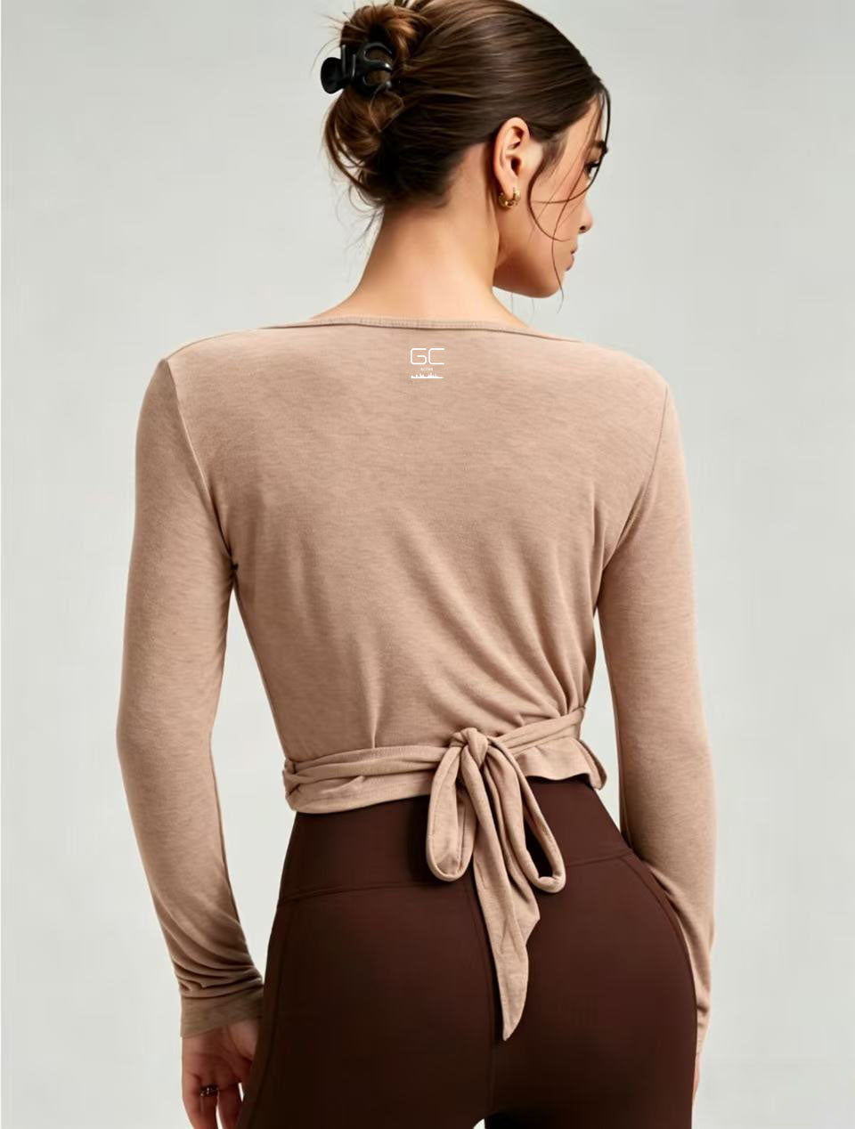 Palm Beach Wrap Top - Dune