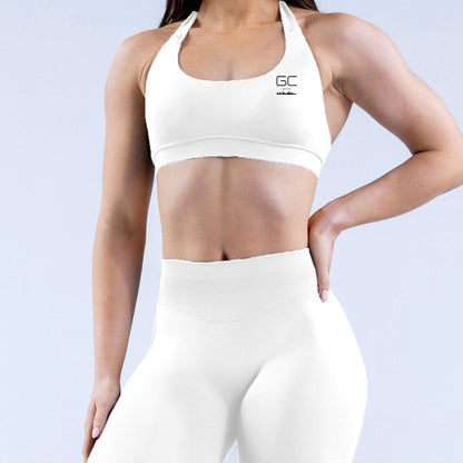 Kirra Halter Crop - Snow