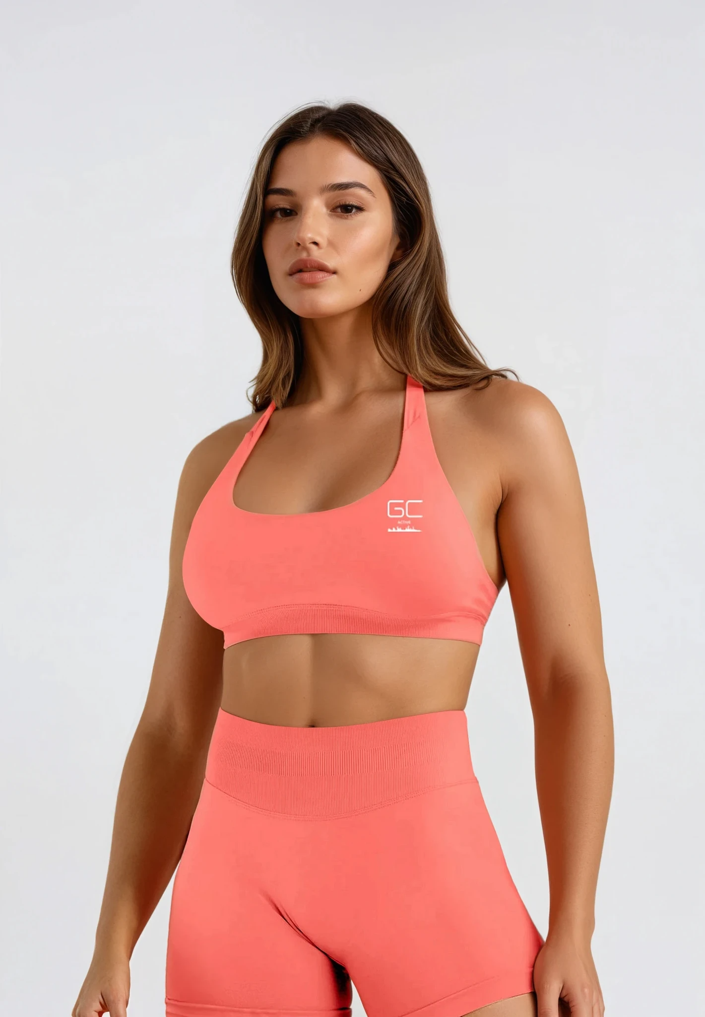 Kirra Halter Crop - Sorbet