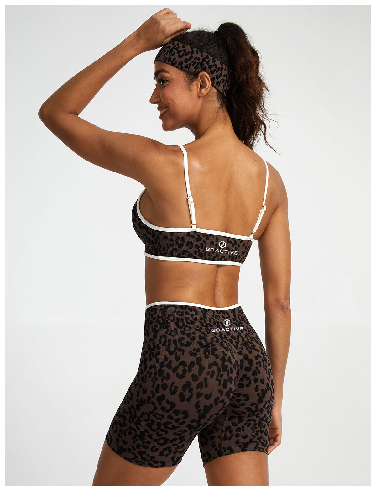 Espresso Leopard Shorts