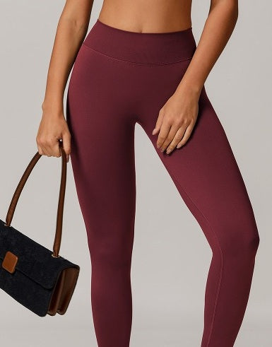 Broadbeach Tights - Burgundy