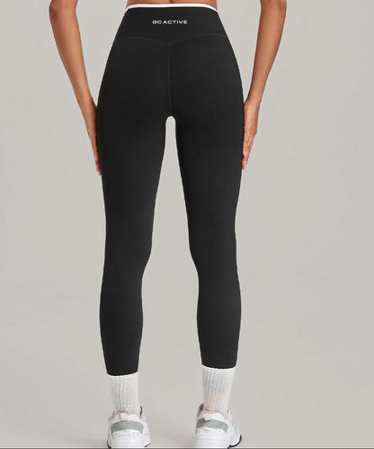Burleigh Contrast Tights - Black