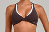 Burleigh Contrast Bralette - Chocolate