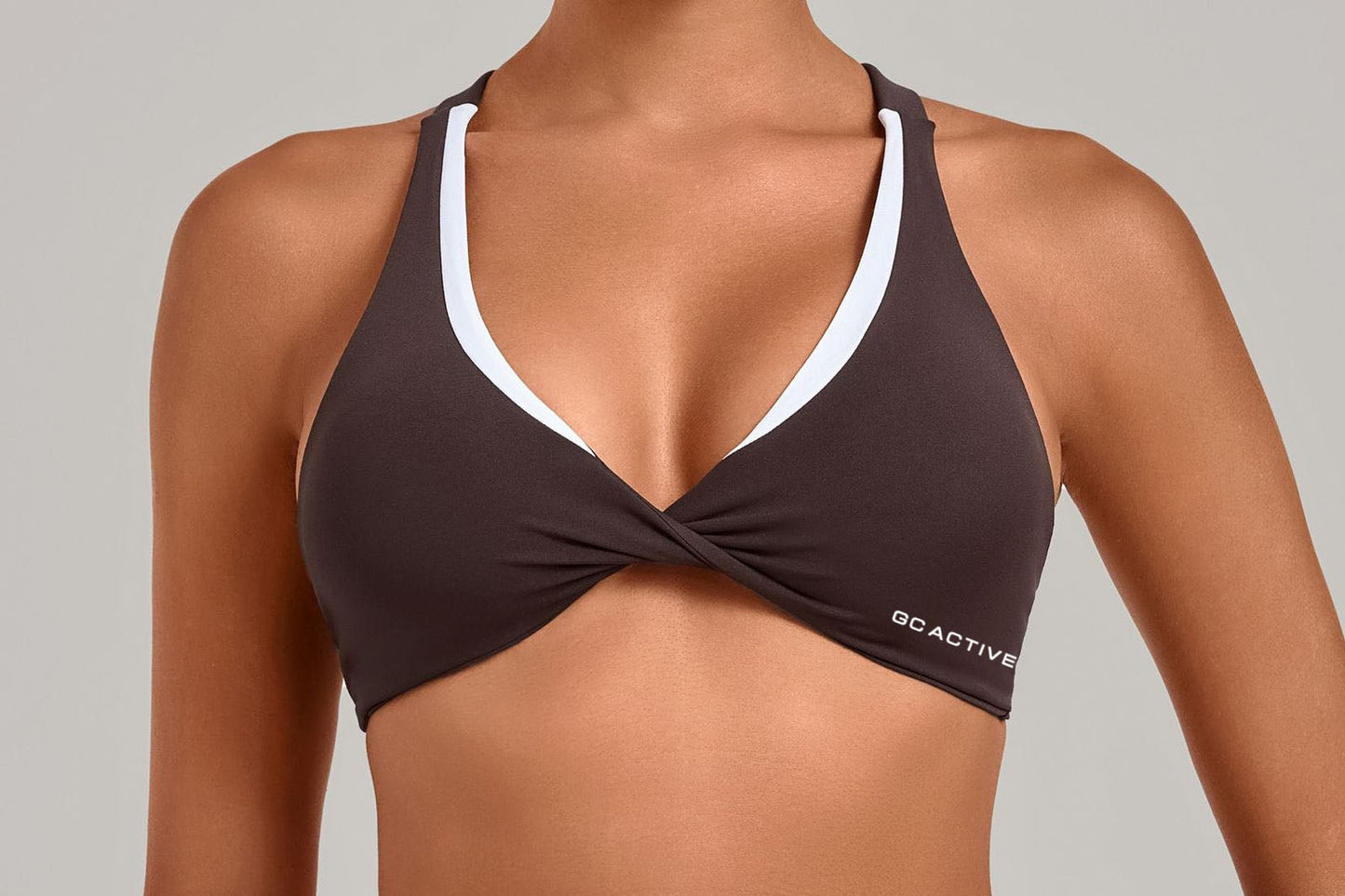 Burleigh Contrast Bralette - Chocolate