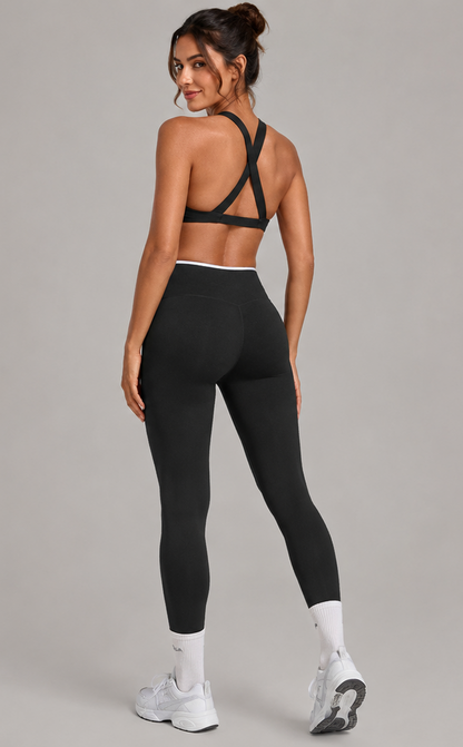 Burleigh Contrast Bralette - Black