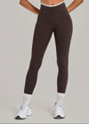 Burleigh Contrast Tights - Chocolate