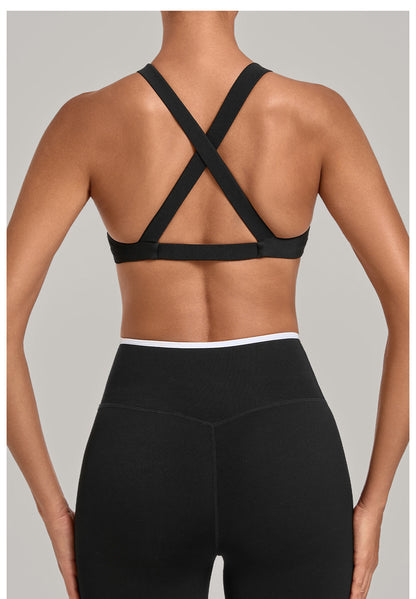 Burleigh Contrast Bralette - Black