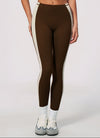 Cooly Colour Block Tights - Cafe Latte