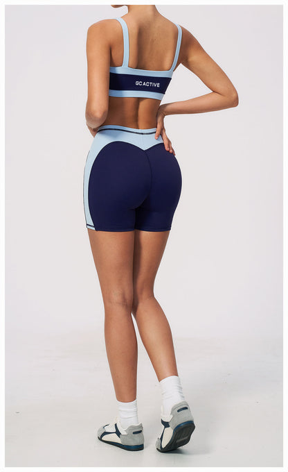 Cooly Colour Block Shorts - Tidal