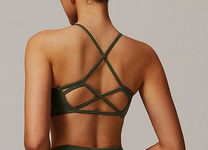 Nellie Crop - Army Green