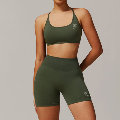 Nellie Shorts - Army Green