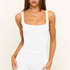 Palm Beach Square Tank - Snow
