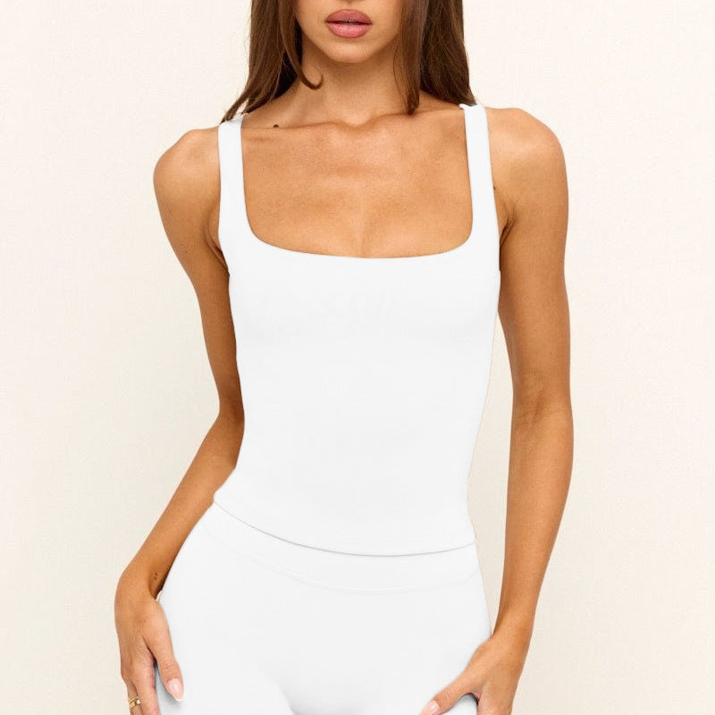 Palm Beach Square Tank - Snow
