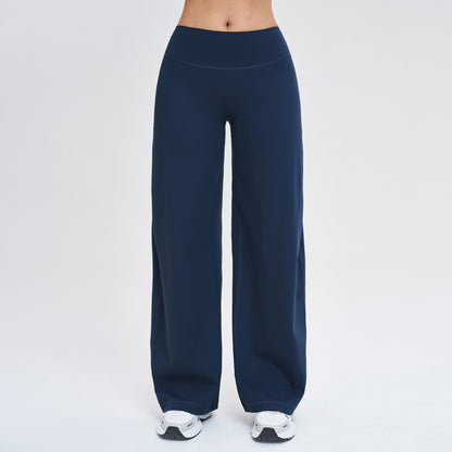 Palm Beach Wide Leg Pants - Navy