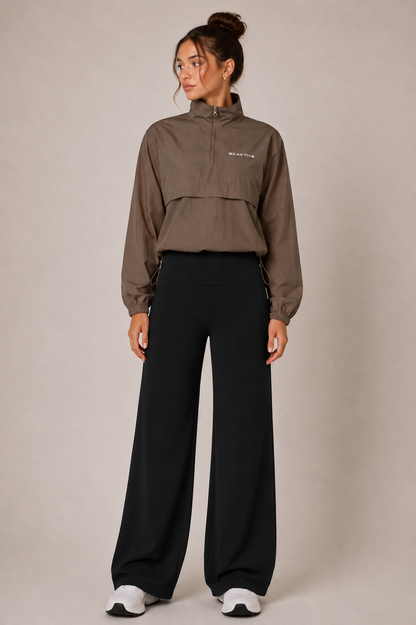 Palm Beach Wide Leg Pants - Black