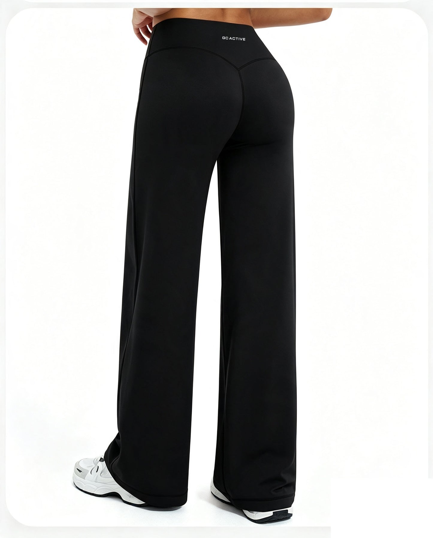 Palm Beach Wide Leg Pants - Black