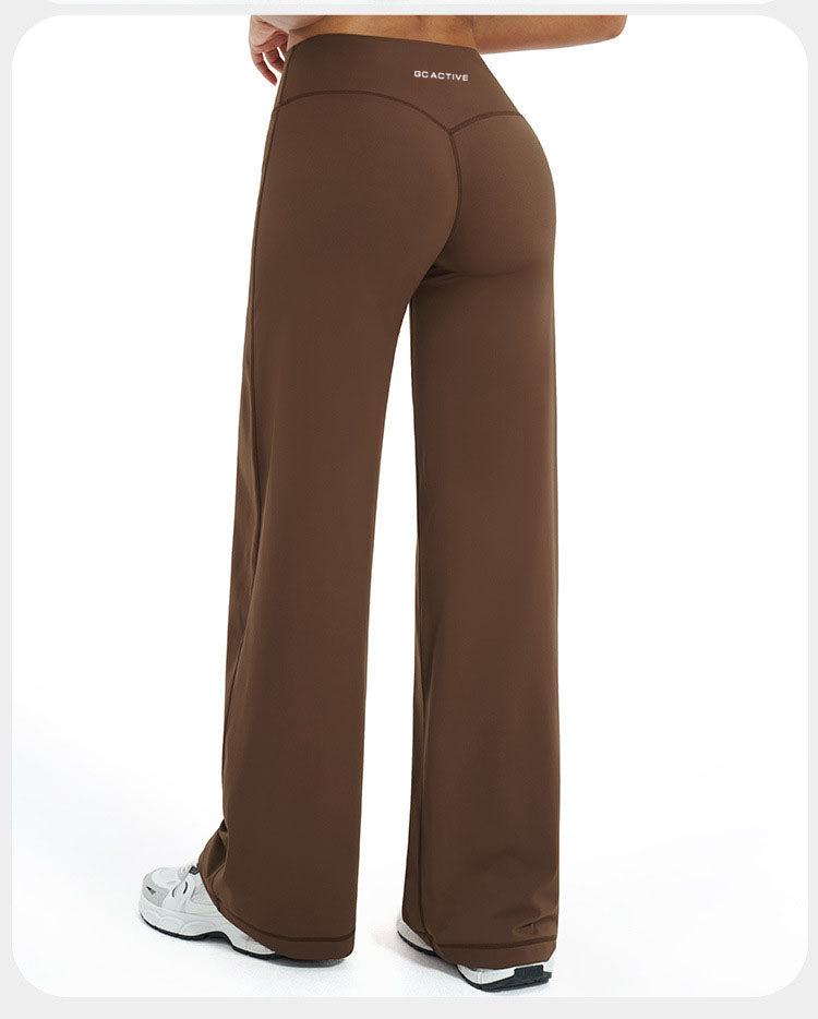 Palm Beach Wide Leg Pants - Cocoa