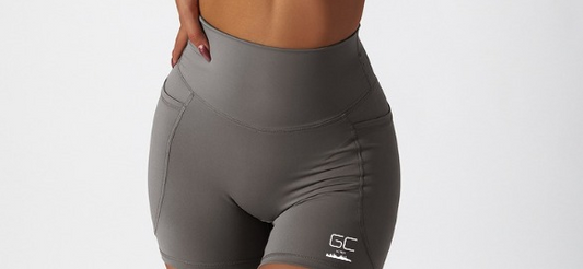 Ribbon Shorts - Grey