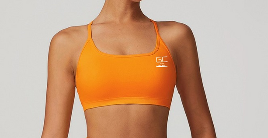 Nellie Crop - Orange Yellow